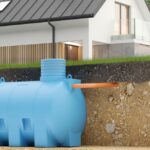 Undenground,Water,Tank,And,House,With,Clipping,Of,Ground,,3d