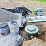 Installing,The,Gravel,Filter,Bed,And,Pump,For,A,Septic