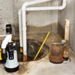 Replacing,The,Old,Sump,Pump,In,A,Basement,With,A